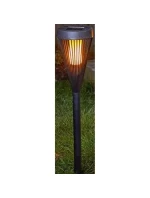 SOLÁRNÍ SVÍTILNA 2V1 S EFEKTEM PLAMENE 12 VEDLA