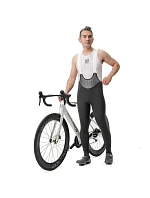 Cyklistické kalhoty s vložkou Rockbros TLCK001-1 ROAD TO SKY pro muže, velikost S – černé