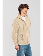 Fruit of the Loom Iconic Premium Hooded Sweat Jacket Mikina s kapucí z těžké bavlny 16.2286 desert sand Fruit of the Loom Iconic Premium Hooded Sweat Jacket Mikina s kapucí z těžké bavlny 16.2286 desert sand