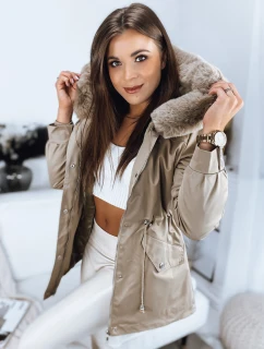 Dámská bunda MEGI beige FashionStreet TY3304