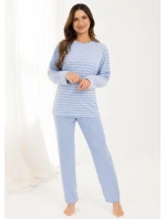 Pyžamo Regina 713 dlouhé/r M-2XL Z25/26 dámské froté Pyžamo Regina 713 dlouhé/r M-2XL Z25/26 dámské froté