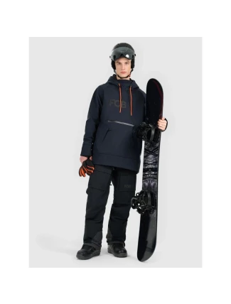 Pánská softshellová bunda na snowboard 4F 4FRAW25TSOFM509-20S s membránou 5000 windproof Pánská softshellová bunda na snowboard 4F 4FRAW25TSOFM509-20S s membránou 5000 windproof
