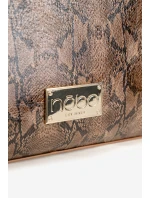 Dámská kabelka se zvířecím vzorem Nobo – hnědá