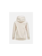 Dámská mikina PEAK PERFORMANCE W Original Hood, béžová barva Dámská mikina PEAK PERFORMANCE W Original Hood, béžová barva