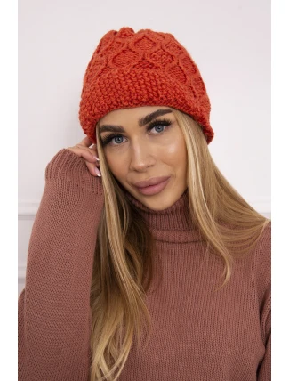 Roma Bis fleecová čepice K235 červená Roma Bis fleecová čepice K235 červená