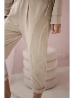 Souprava Punto Milano Winter Hoodie + kalhot béžový Souprava Punto Milano Winter Hoodie + kalhot béžový