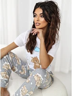 Pyžamo CLM PI 1581.09 šedé