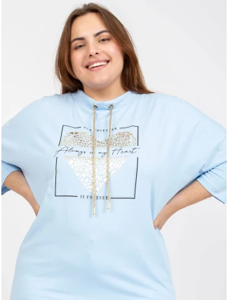 Halenka RV BZ 7485.13P světle modrá