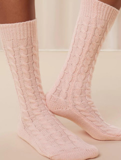 Dámské ponožky Accessories Rib Socks 01 - UNKNOWN - sv. růžové 3681 - TRIUMPH