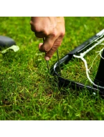 FOTBALOVÁ BRANKA VIRTUFIT SE STŘELECKOU PODLOŽKOU - 215 X 150 CM