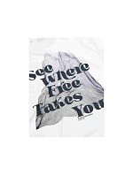 Tričko PEAK PERFORMANCE Explore Graphic Tee Women, bílé Tričko PEAK PERFORMANCE Explore Graphic Tee Women, bílé