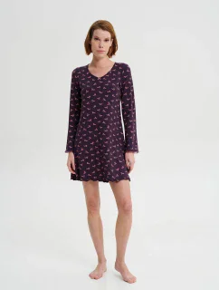 Vamp - Noční košile s dlouhým rukávem 19780 - Vamp