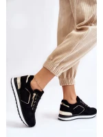 Semišové Sportovní Boty Na Platformy Černá Riverside Semišové Sportovní Boty Na Platformy Černá Riverside