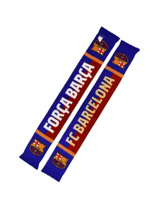 Dvojitá pletená šála FC Barcelona N33 5004BUD33