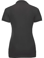 Russell Athletic 566F Dámské elastické piqué polo 10.566F black Russell Athletic 566F Dámské elastické piqué polo 10.566F black