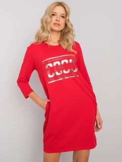 Šaty RV SK 6894.44P červená