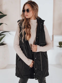 Dámská prošívaná vesta WELIA černá FashionStreet TY3294