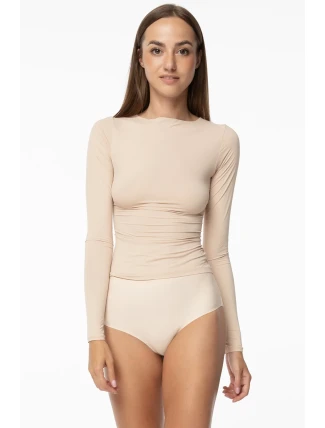 Julimex Simple Longsleeve barva:béžová Julimex Simple Longsleeve barva:béžová