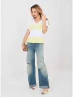 Halenka RV BZ A1214.89 bílá žlutá