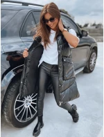 Dámská prošívaná vesta MARIEL černá FashionStreet TY3017