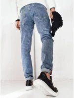 Pánské modré džínové kalhoty FashionStreet UX4238