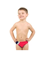 Plavecké kalhotky Aqua-speed Bartek červené, tmavě modré, bílé 64 402