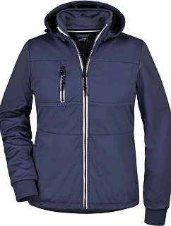 Daiber JN 1077 Dámská 3-vrstvá softshellová bunda "Maritim" 02.1077 navy/navy/white