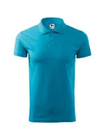 Single J. polokošile pánská tyrkysová