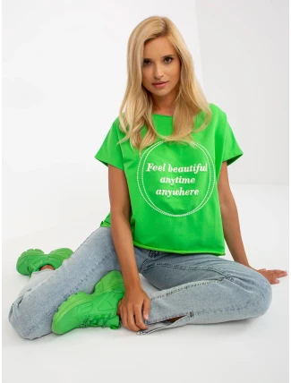 Dámská halenka FA BZ 7961.86 světle zelená - The Fancy