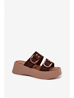 Klapky na platformě model 225369 Step in style