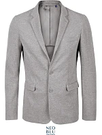 NEOBLU Marcel Men Pánský piqué blejzr 24.3169 grey melange NEOBLU Marcel Men Pánský piqué blejzr 24.3169 grey melange