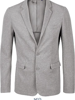 NEOBLU Marcel Men Pánský piqué blejzr 24.3169 grey melange