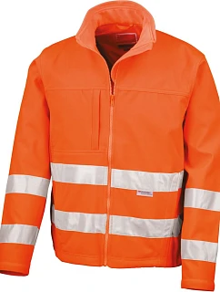 Result R 117X Bezpečnostní softshellová bunda 30.117X fluorescent orange