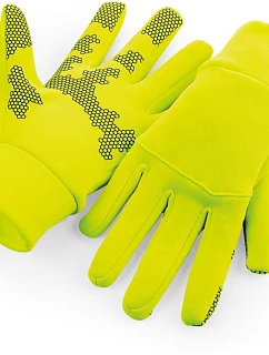 Beechfield B 310 Softshellové sportovní rukavice 53.0310 fluorescent yellow