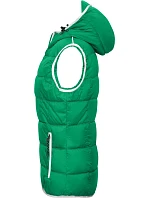 Daiber JN 1075 Dámská vesta "Maritim" 02.1075 irish green/white