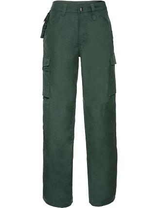 Russell Athletic 015M, Length = 32" Pracovní plátěné kalhoty 12.B15M bottle green