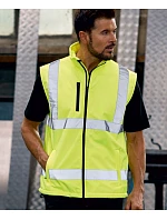 Yoko HV 006 Hi-Vis softshellová vesta 79.V006 hi vis yellow