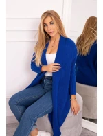 Svetr s netopýřími rukávy chrpově modrý
