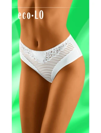 Dámské kalhotky ECO-LO Bílá - WOLBAR