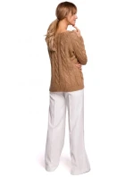 Dámský svetr  Bateau M511 Tmavě béžová - MOE