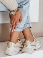 FashionStreet béžové dámské tenisky ZY1016 FashionStreet béžové dámské tenisky ZY1016