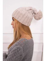 Fleecová čepice Paris K213 light beige Fleecová čepice Paris K213 light beige