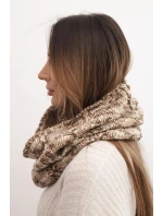 Komin dámský vlněný měkký zimní KN25 camelový