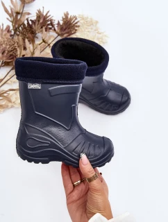 Dětské zateplené holínky Befado 162X103 modré