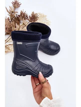 Dětské zateplené holínky Befado 162X103 modré