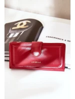 Dámská Peněženka Z Eko Kůže Červená Kalinessa Dámská Peněženka Z Eko Kůže Červená Kalinessa