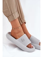 Dámské Pěnové Sandály Na Platformě S Medvědem Vinceza 75210 Šedé