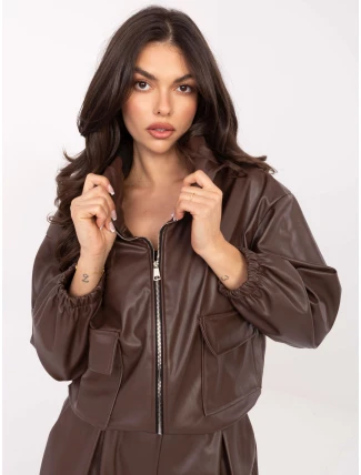 IT KR bunda FL9729.15P hnědá