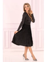 Frojene Černé šaty - Merribel