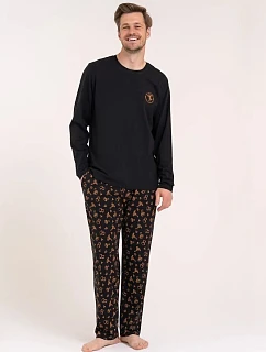 Pyžamo Moraj PDM4600-017 dlouhé rukávy, velikosti M–3XL